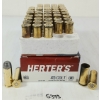 Image 1 : AMMO / BRASS: 22X HERTER'S .45 COLT - 250GR - LEAD FN LIVE - 28X BRASS