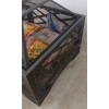 Image 4 : OUTDOOR LIDDED FIREPIT W/ CONTENTS - APPEARS AS NEW