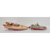 Image 2 : LOT OF 2 - TIN WIND UP ARROW & FLASH BOATS