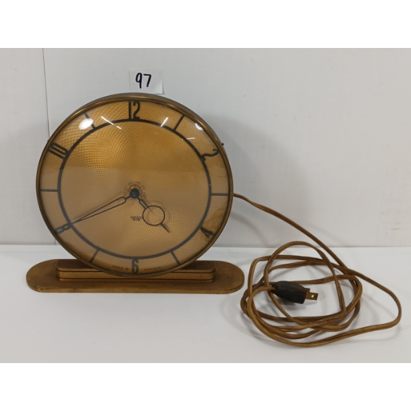 SMITH'S SECTRIC ELECTRIC MANTEL CLOCK