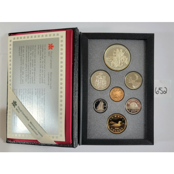1990 RCM DOUBLE DOLLAR PROOF SET