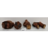 Image 5 : LOT OF 4 - FOLK ART CARVINGS 