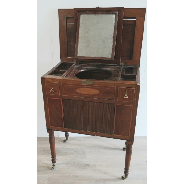 BEAU BRUMMEL GENTLEMAN DRESSING STAND -  REGENCY STYLE - C. LATE 18TH / EARLY 19TH CENT.