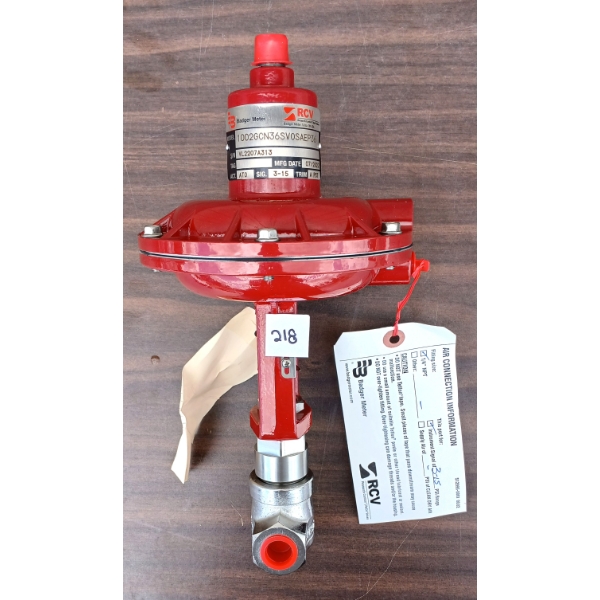 BADGER METER RESEARCH CONTROL VALVE 
