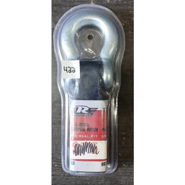 RAMPAGE UNIVERSAL FIT D-RING RECEIVER HITCH - AS NEW