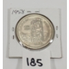 Image 1 : 1958 CDN BRITISH COLUMBIA SILVER DOLLAR COIN