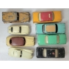 Image 5 : LOT OF 8 - DINKY TOYS DIECAST MODELS - PLYMOUTH PLAZA CAB, FORD FAIRLANE POLICE, PORSCHE 356A, ETC