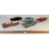 Image 1 : LOT OF 5 - PLASTIC MODEL CARS - 1962 RAMBLER, 1965 IMPALA, 1959 EL CAMINO, ETC