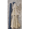 Image 3 : OUTDOOR UMBRELLA - IN-GROUND ANCHORING W/ END BRACKETS