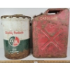 Image 2 : LOT OF 2 - B/A & UNKNOWN OIL CANS - 5 GAL