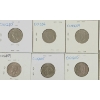 Image 4 : LOT OF 20 - 1938-1941 CDN 5 CENT COINS