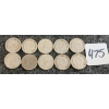 Image 2 : LOT OF 10 - 1940-1969 CDN 10 CENT COINS