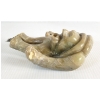 Image 3 : MAN W/ KNIFE BY ISAAC PANIGAYAK - STONE W/ IVORY
