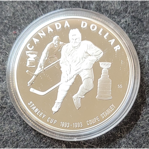 1993 RCM SILVER DOLLAR COIN