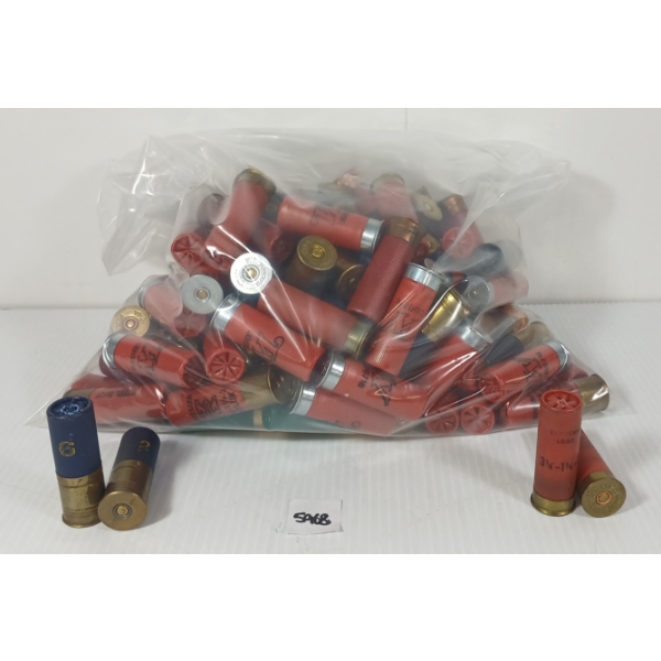 AMMO: 125X MIXED 12GA - 2 3/4 & 3IN - #2, 5, 6, 7 1/2, BB SHOT