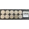 Image 2 : LOT OF 10 - 1960-1968 CDN 10 CENT COINS