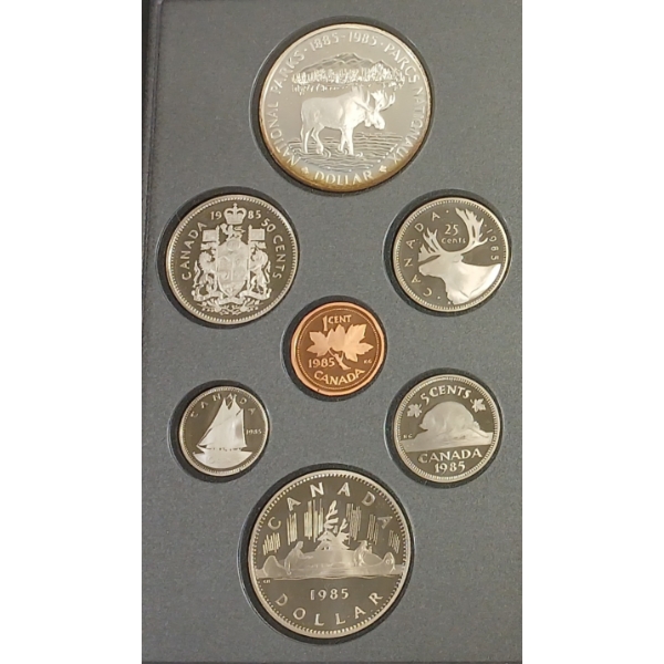 RCM 1985 DOUBLE DOLLAR PROOF SET