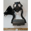 Image 1 : LOT OF 2 - WWII U.S. NAVY MK IV DIAPHRAGM GAS MASK & LEATHER FLIGHT HELMET