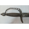 Image 7 : CONFEDERATE NAVAL CUTLASS SWORD W/ SCABBARD & FROG