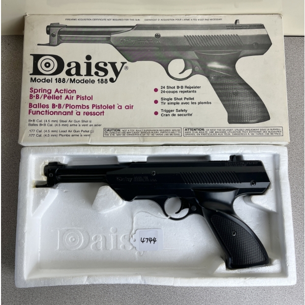 DAISY MODEL 188 IN .177 BB/PELLET, NO PAL REQUIRED 