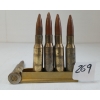 Image 1 : LOT OF 5 - RUSSIAN MOSIN-NAGANT 7.62MMX54R RNDS W/ STRIPPER CLIP
