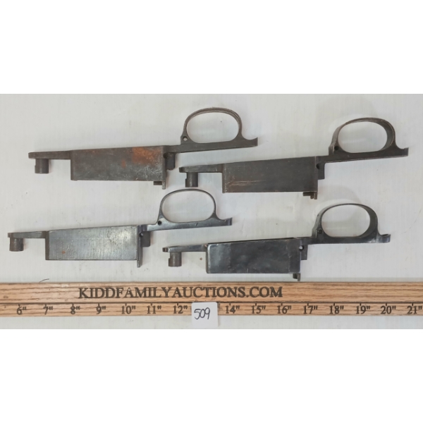 LOT OF 4 - MILITARY RIFLE TRIGGER GUARDS