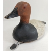 Image 1 : CANVASBACK DRAKE DECOY BY CLARENCE SHAW - (bd 1884-1957)