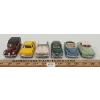 Image 2 : LOT OF 6 - ERTL & SOLIDO DIECAST MODELS - 1950 CABRIOLET, 1959 CHECKER CAB, WOODY STATION WAGON, ETC