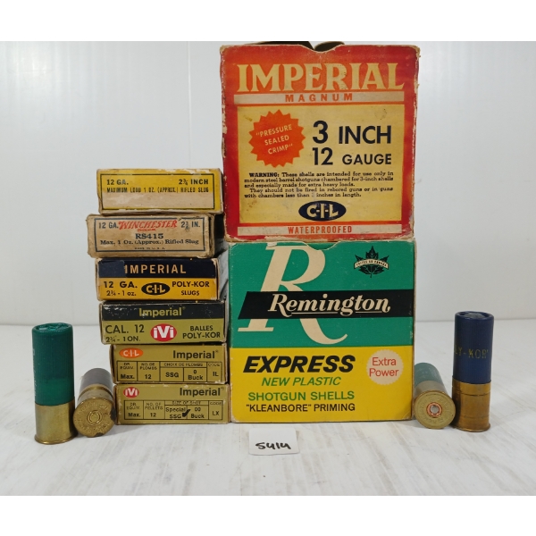 AMMO: 73X MIXED 12GA - 2 3/4IN - # 5 & BUCK SHOT