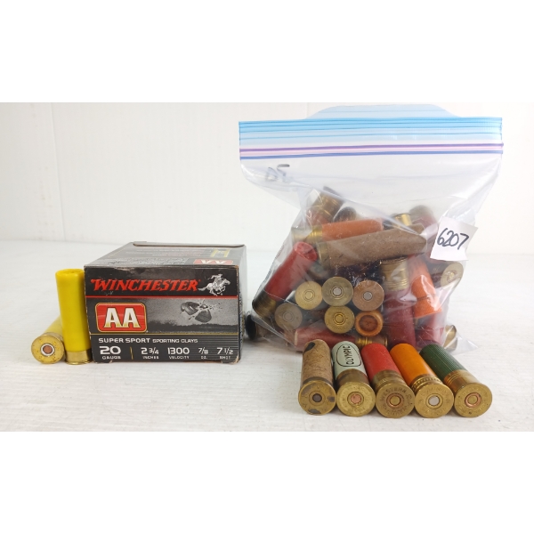 AMMO: 57X MIXED 20GA - 2-3/4 & 3IN - MIXED SHOT