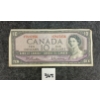 Image 1 : 1954 CDN $10 BANK NOTE
