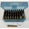 Image 1 : AMMO / BRASS: 47 X .35 REM LIVE & 1 X BRASS - RELOADS