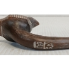 Image 3 : HAND-CARVED TOBACCO PIPE - SIGNED - SOAPSTONE 