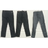 Image 2 : LOT OF 5 - MEN'S BLACK, GREY & BLUE PANTS - MFG MINIMUM, DEUS EX MACHINA, LIFETIME, ETC