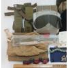 Image 2 : JOB LOT - MISC CAPS, ARMBANDS, MESS TIN, CANTEEN, PATCHES, BAYONET FROGS, ETC
