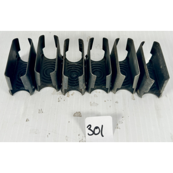 LOT OF 6 - M1 GARAND 8 ROUND EN-BLOC CLIPS