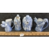 Image 1 : LOT OF 4 - SHAFER & VATER CERAMIC PITCHERS