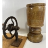 Image 2 : LOT OF 2 - ROPE WINDER & MORTAR & PESTLE 