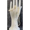 Image 1 : FRESH WATER PEARL NECKLACE W/ 14K GOLD CLASP