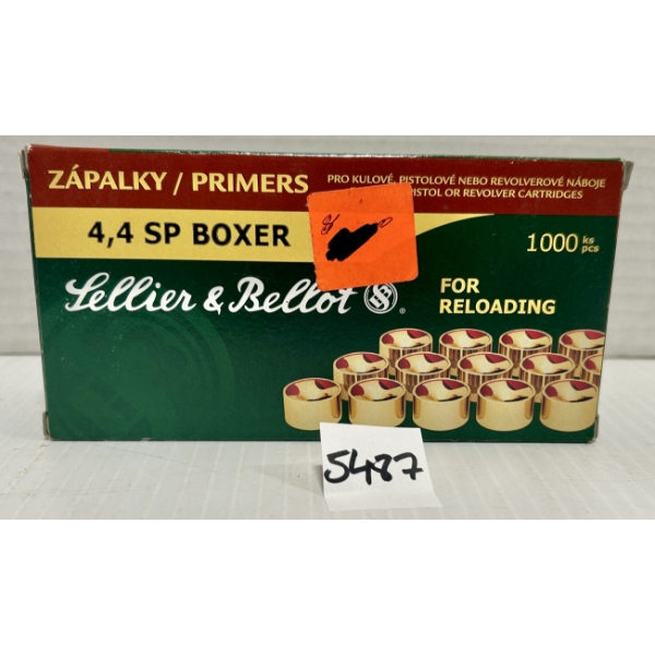 PRIMERS: 1000X S&B SMALL RIFLE