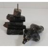 Image 7 : "BEAR ON INUKSHUK" BY CHARLIE OOKPIK - STONE