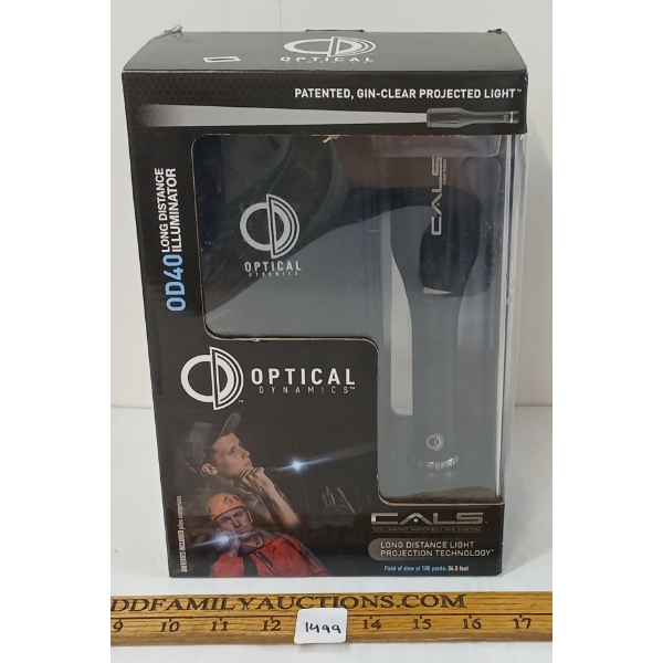 OPTICAL DYNAMICS OD40 LONG DISTANCE ILLUMINATOR - NIB