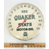 QUAKER STATE MOTOR OIL SST DIAL THERMOMETER