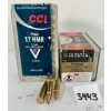 Image 1 : AMMO: 100X MIXED .17 HMR HP FMJ POLYTIP 