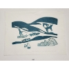 Image 4 : "LEARNING TO BUILD AN IGLOO" BY MAGDALENE UKPATIKU - WOODCUT