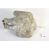 Image 8 : MAN W/ KNIFE BY ISAAC PANIGAYAK - STONE W/ IVORY