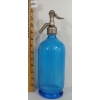 Image 1 : ALFRED TUNE LIMITED - BLUE ACID-ETCHED - 30 OZ SYPHON BOTTLE