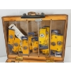 Image 3 : WOODEN PORTABLE TOOL CHEST W/ CONTENTS