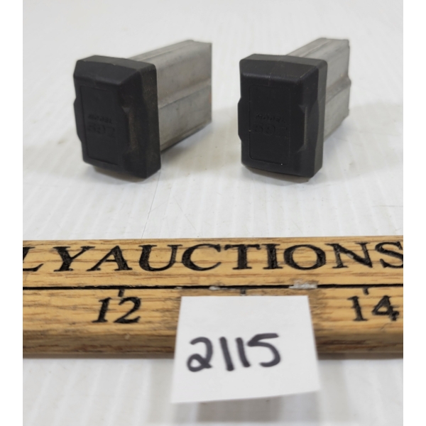 LOT OF 2 - 597 .22CAL MAGS