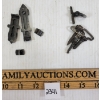 Image 1 : LOT OF 2 - SWIVELS & .50 RIFLE SIGHT